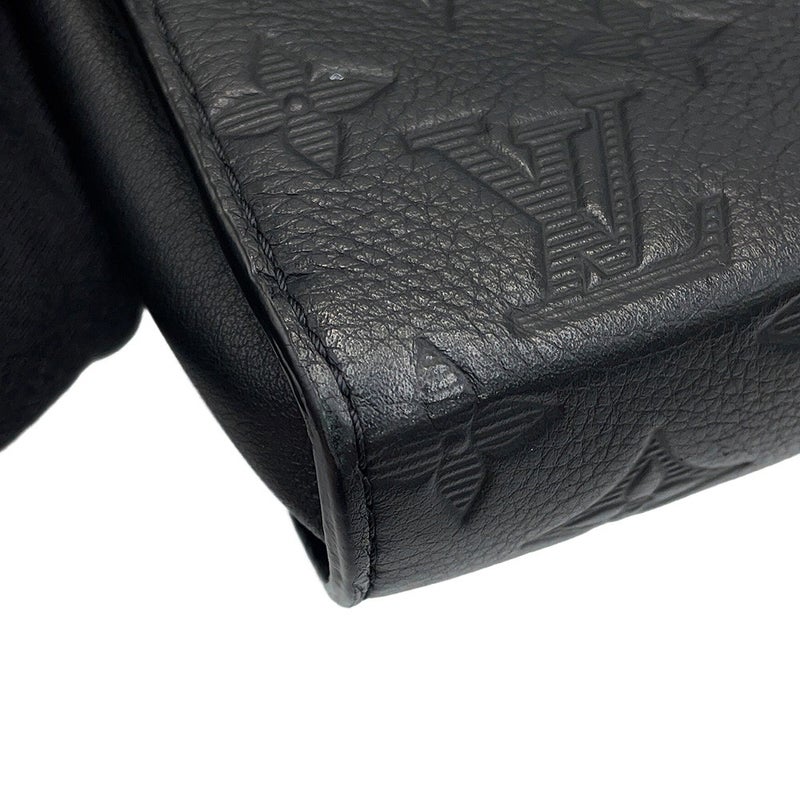 ルイヴィトン ショルダーバッグ モノグラム・シャドウ ガストン・ウエアラブル ウォレット M81115 LOUIS VUITTON 黒 ブラック