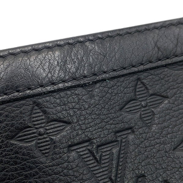ルイヴィトン ショルダーバッグ モノグラム・シャドウ ガストン・ウエアラブル ウォレット M81115 LOUIS VUITTON 黒 ブラック