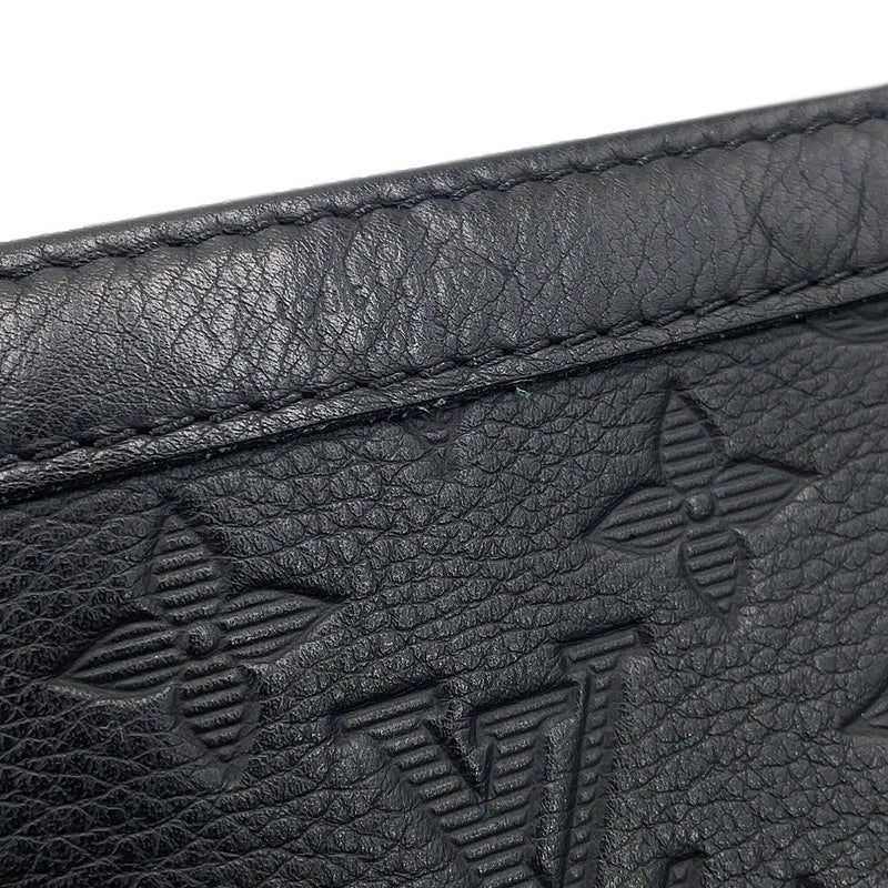 ルイヴィトン ショルダーバッグ モノグラム・シャドウ ガストン・ウエアラブル ウォレット M81115 LOUIS VUITTON 黒 ブラック