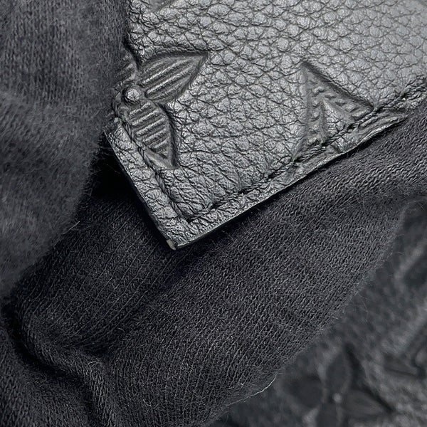 ルイヴィトン ショルダーバッグ モノグラム・シャドウ ガストン・ウエアラブル ウォレット M81115 LOUIS VUITTON 黒 ブラック