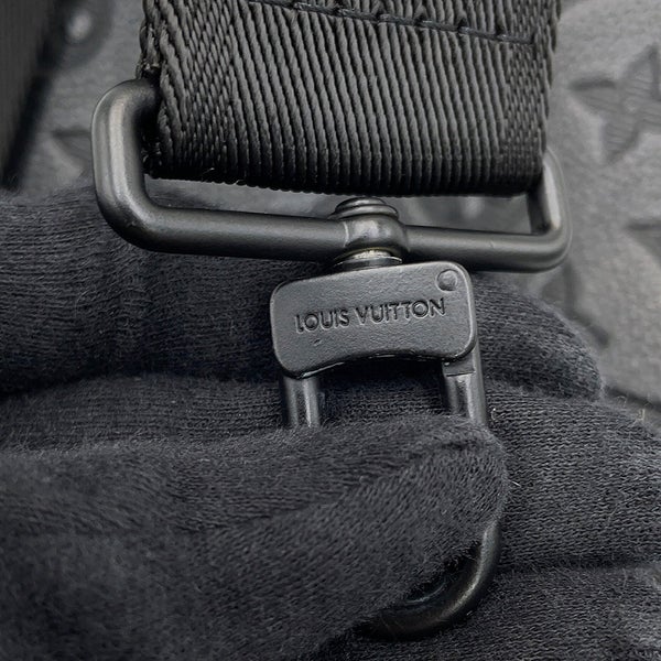 ルイヴィトン ショルダーバッグ モノグラム・シャドウ ガストン・ウエアラブル ウォレット M81115 LOUIS VUITTON 黒 ブラック