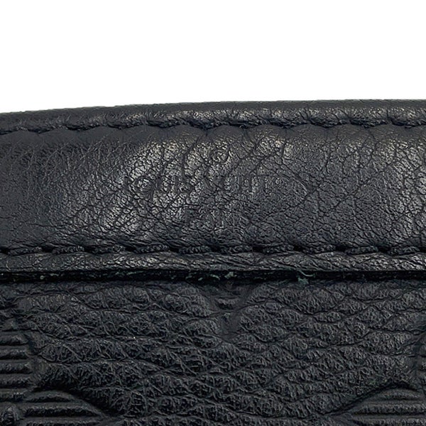 ルイヴィトン ショルダーバッグ モノグラム・シャドウ ガストン・ウエアラブル ウォレット M81115 LOUIS VUITTON 黒 ブラック