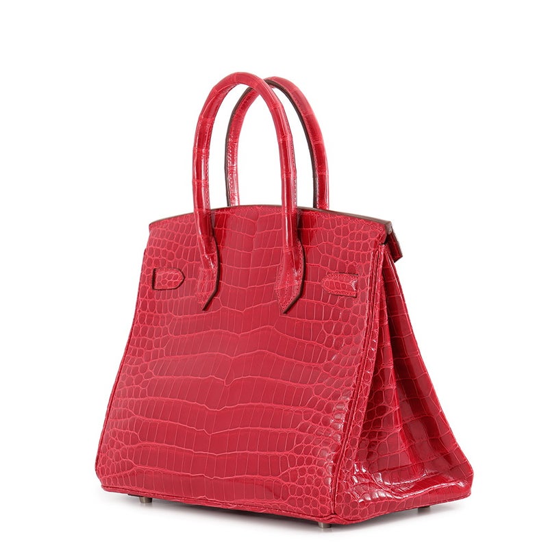 エルメス バーキン30 ブレイズ/シルバー金具 ポロサスシャイン □E刻印 HERMES Birkin ハンドバッグ