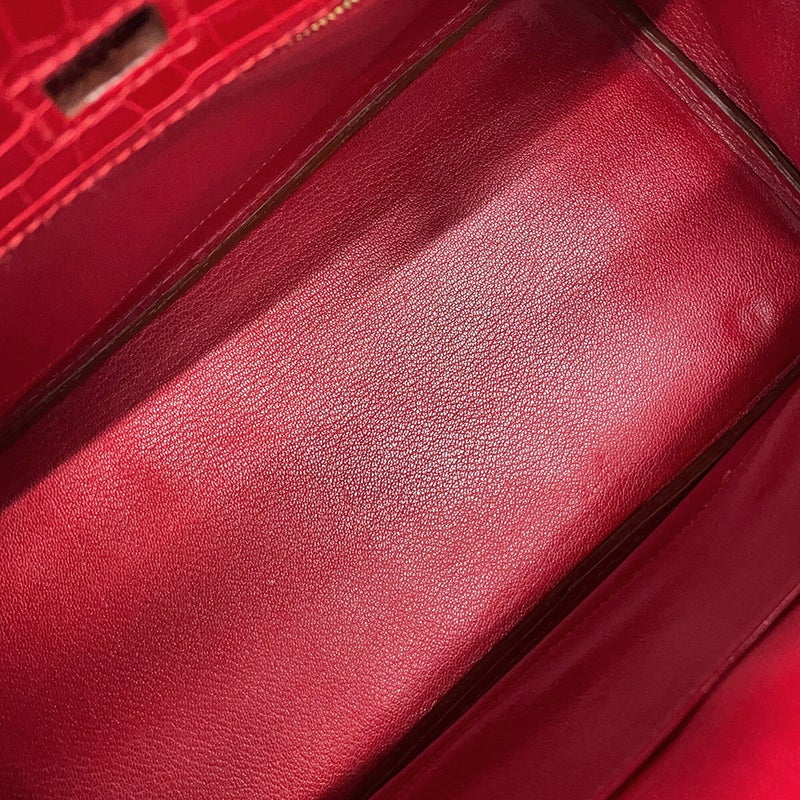 エルメス バーキン30 ブレイズ/シルバー金具 ポロサスシャイン □E刻印 HERMES Birkin ハンドバッグ