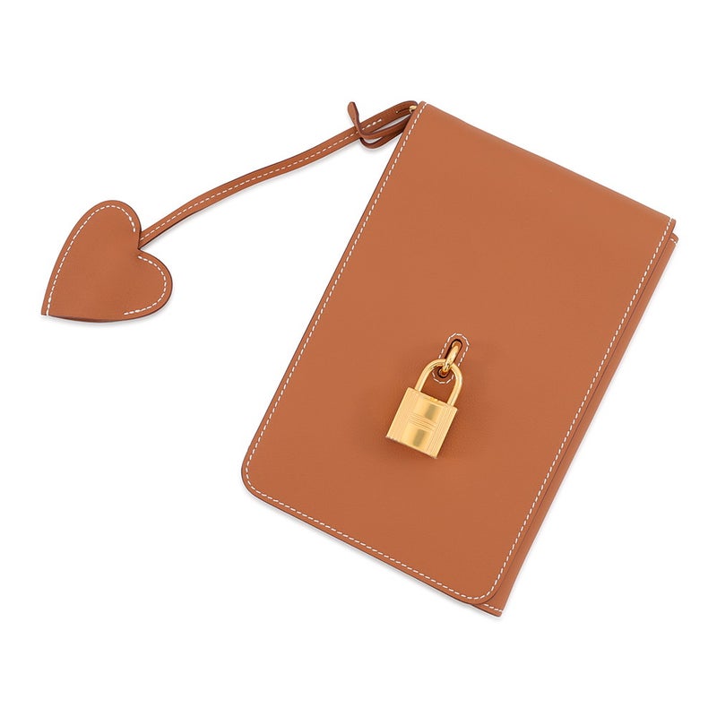エルメス ノートカバー カルネ・シークレット ゴールド/ゴールド金具 スイフト W刻印 HERMES アニマポリス