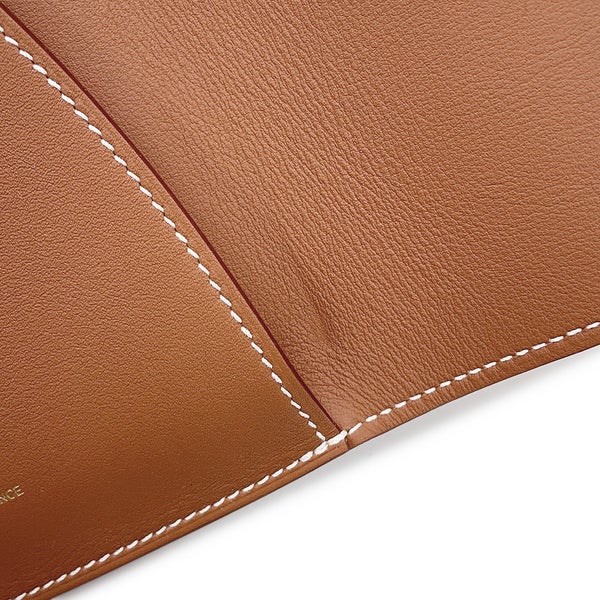 エルメス ノートカバー カルネ・シークレット ゴールド/ゴールド金具 スイフト W刻印 HERMES アニマポリス