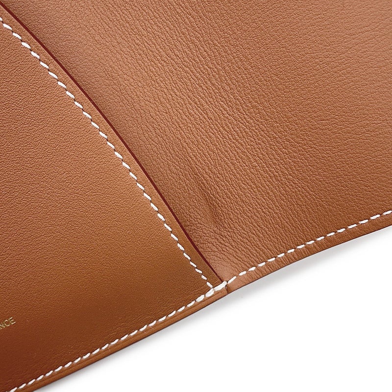 エルメス ノートカバー カルネ・シークレット ゴールド/ゴールド金具 スイフト W刻印 HERMES アニマポリス