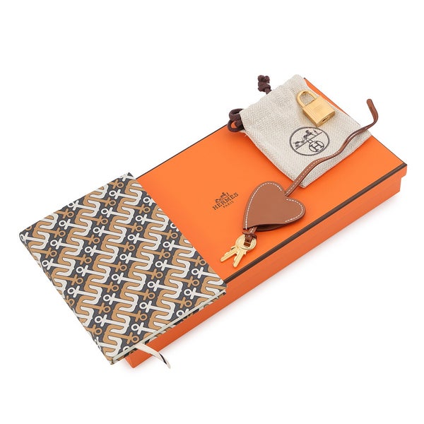 エルメス ノートカバー カルネ・シークレット ゴールド/ゴールド金具 スイフト W刻印 HERMES アニマポリス
