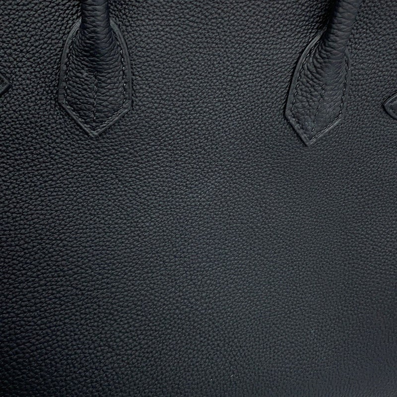 エルメス バーキン30 ブラック/ゴールド金具 トゴ W刻印 HERMES Birkin ハンドバッグ 黒