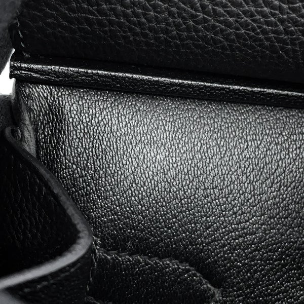 エルメス バーキン30 ブラック/ゴールド金具 トゴ W刻印 HERMES Birkin ハンドバッグ 黒