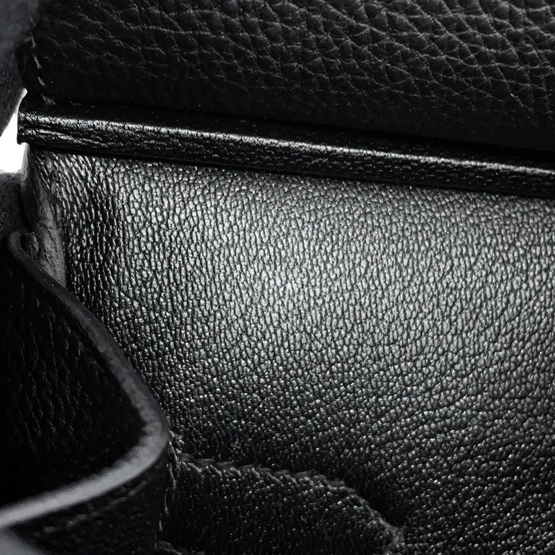 エルメス バーキン30 ブラック/ゴールド金具 トゴ W刻印 HERMES Birkin ハンドバッグ 黒