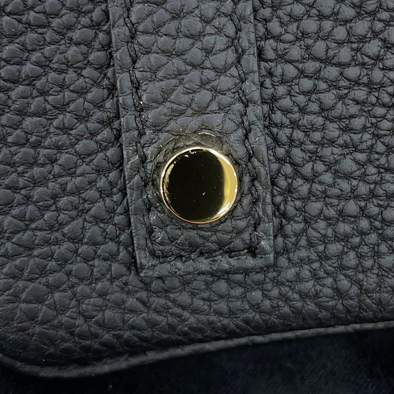 エルメス バーキン30 ブラック/ゴールド金具 トゴ W刻印 HERMES Birkin ハンドバッグ 黒