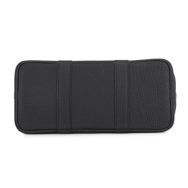 エルメス トートバッグ ガーデンパーティTPM ブラック/シルバー金具 ネゴンダ G刻印 HERMES Garden Party 黒