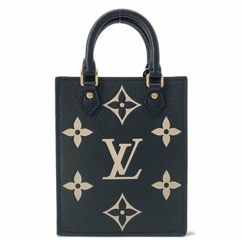 ルイヴィトン ショルダーバッグ モノグラム・アンプラント プティット・サックプラ M81416 バッグ 2way 黒