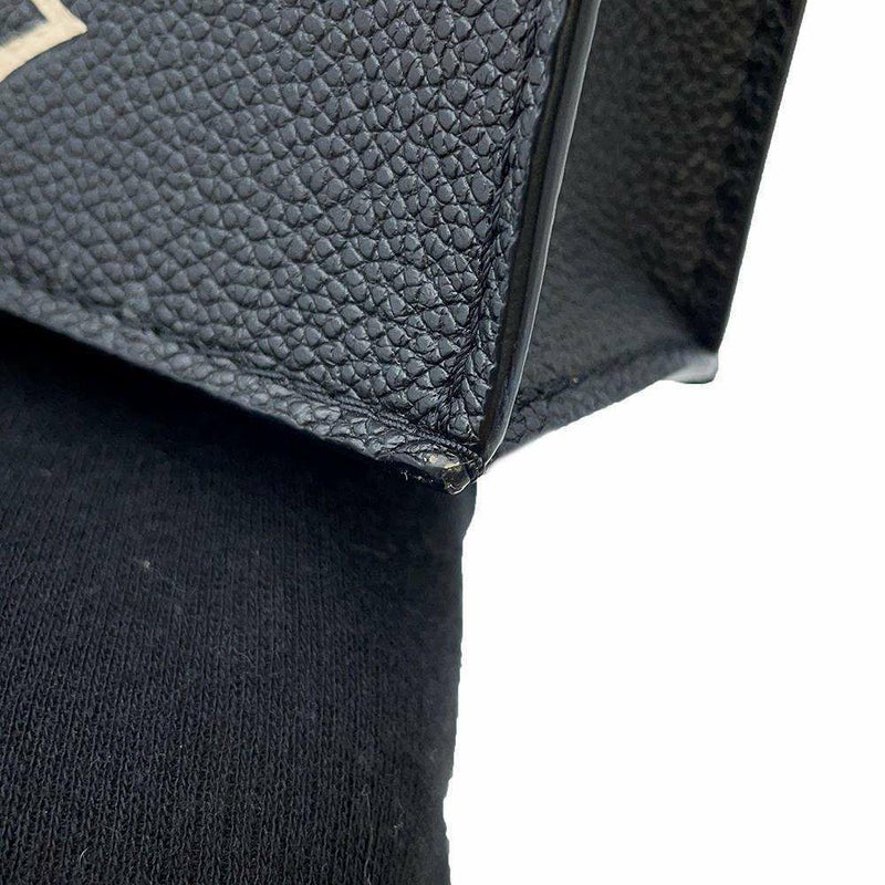 ルイヴィトン ショルダーバッグ モノグラム・アンプラント プティット・サックプラ M81416 バッグ 2way 黒