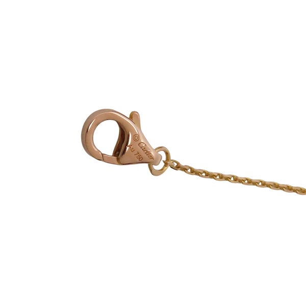 カルティエ ネックレス パンテール ドゥ カルティエ ネックレス オニキス ツァボライトガーネット K18PG Cartier