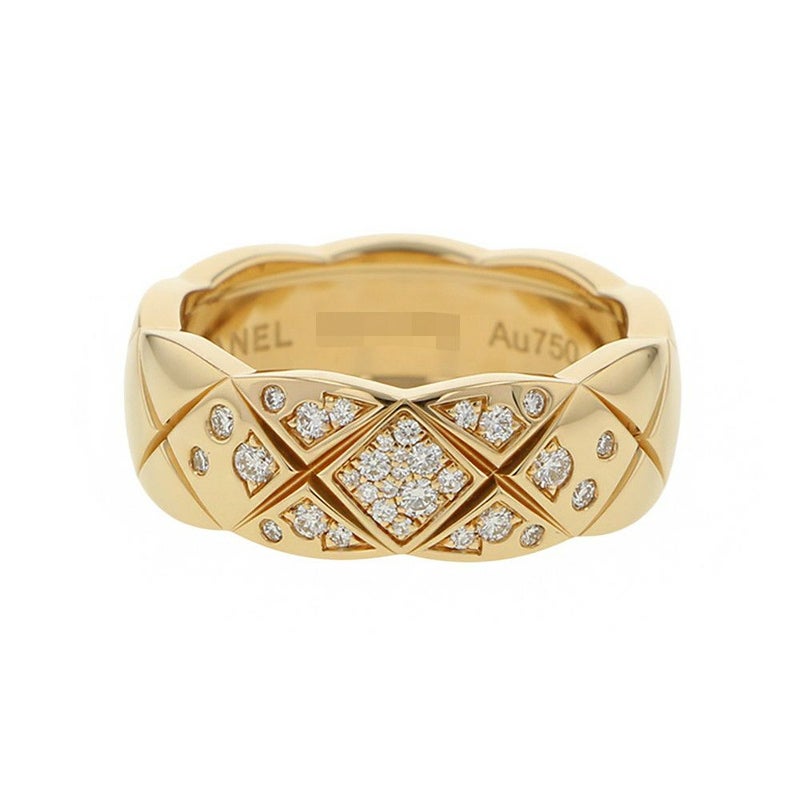シャネル リング ココクラッシュ コレクション ミディアムモデル ダイヤモンド K18YG リングサイズ49 J10864 CHANEL 指輪