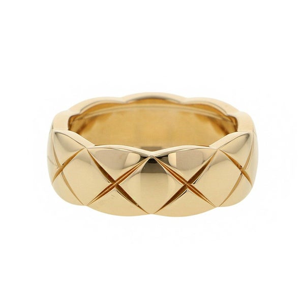 シャネル リング ココクラッシュ コレクション ミディアムモデル ダイヤモンド K18YG リングサイズ49 J10864 CHANEL 指輪