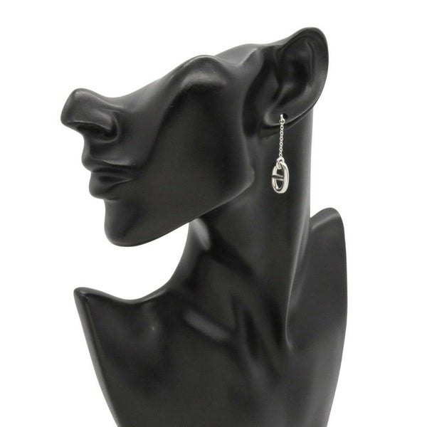 エルメス ピアス ファランドールMM シェーヌダンクルモチーフ SV925シルバー Farandole HERMES ジュエリー