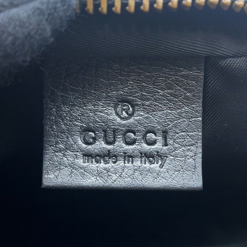 グッチ ショルダーバッグ ソーホー ミニディスコ レザー 347994 GUCCI バッグ 黒