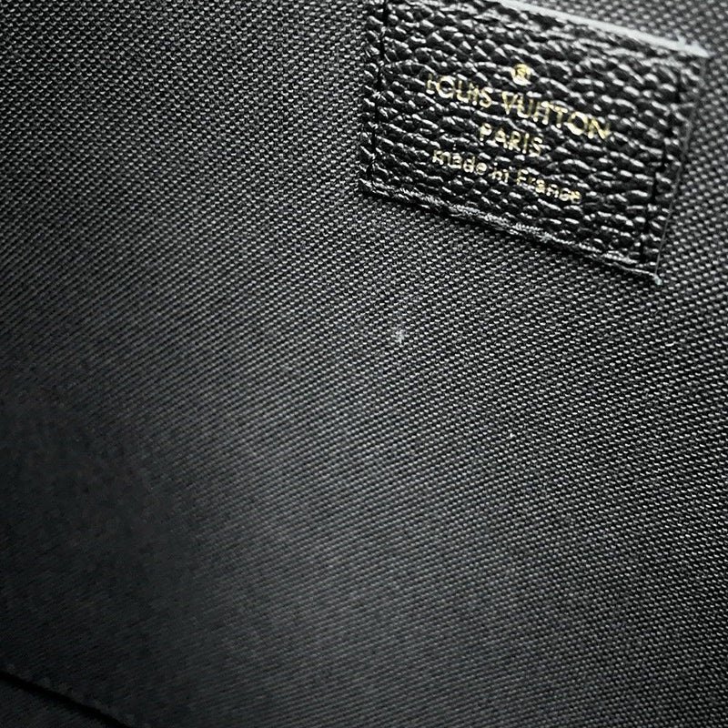 ルイヴィトン クラッチバッグ モノグラム・アンプラント デイリーポーチ M62937 LOUIS VUITTON ブラック 黒