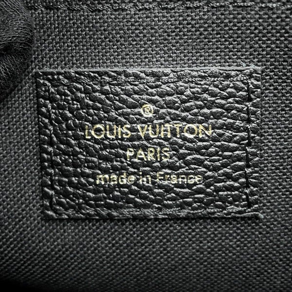 ルイヴィトン クラッチバッグ モノグラム・アンプラント デイリーポーチ M62937 LOUIS VUITTON ブラック 黒