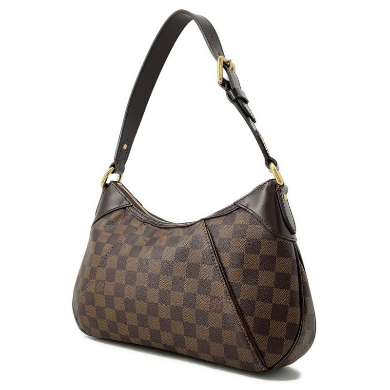 ルイヴィトン ショルダーバッグ ダミエ・エベヌ テムズPM N48180 LOUIS VUITTON ワンショルダー ホーボーバッグ