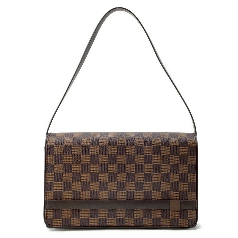 ルイヴィトン ハンドバッグ ダミエ・エベヌ トライベッカ・ロン N51160  LOUIS VUITTON