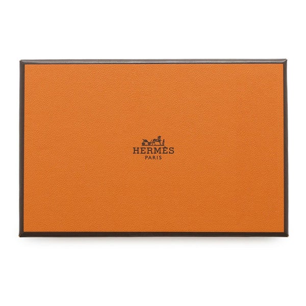 エルメス コインケース カルヴィ デュオ セレステ/シルバー金具 エプソン B刻印 財布 セレスト