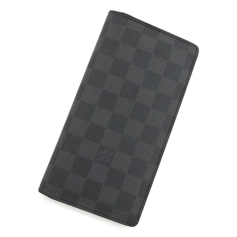 ルイヴィトン 長財布 ダミエ・グラフィット ポルトフォイユ・ブラザ N62665 LOUIS VUITTON ヴィトン ブラック 黒