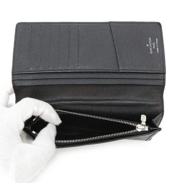 ルイヴィトン 長財布 ダミエ・グラフィット ポルトフォイユ・ブラザ N62665 LOUIS VUITTON ヴィトン ブラック 黒