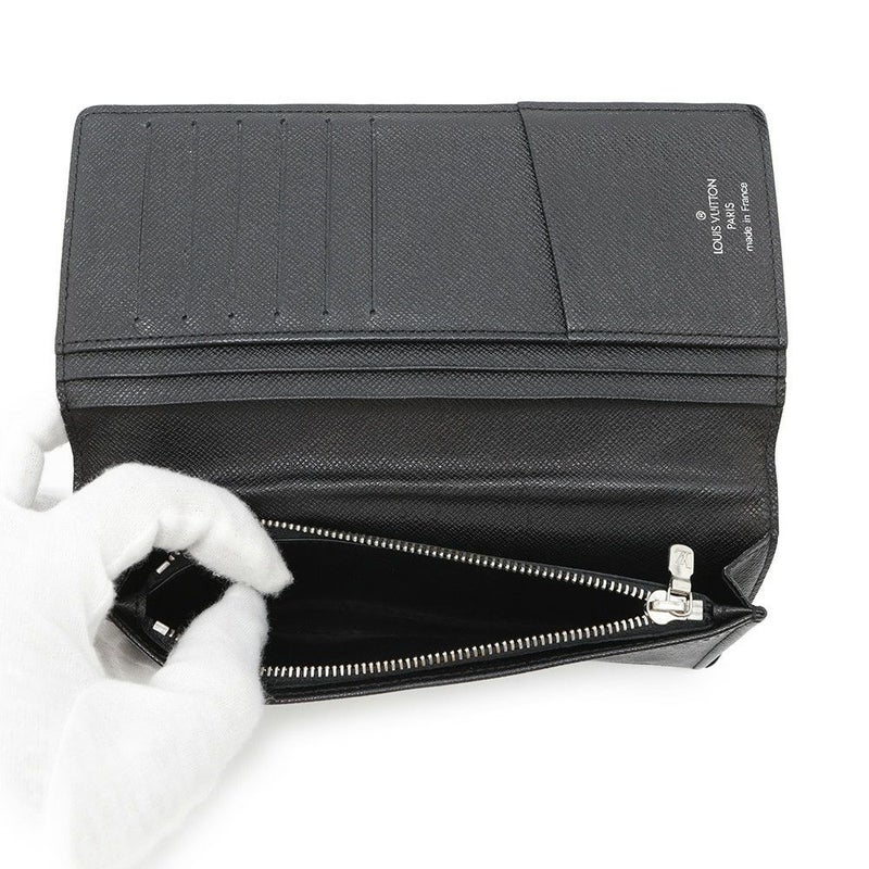 ルイヴィトン 長財布 ダミエ・グラフィット ポルトフォイユ・ブラザ N62665 LOUIS VUITTON ヴィトン ブラック 黒