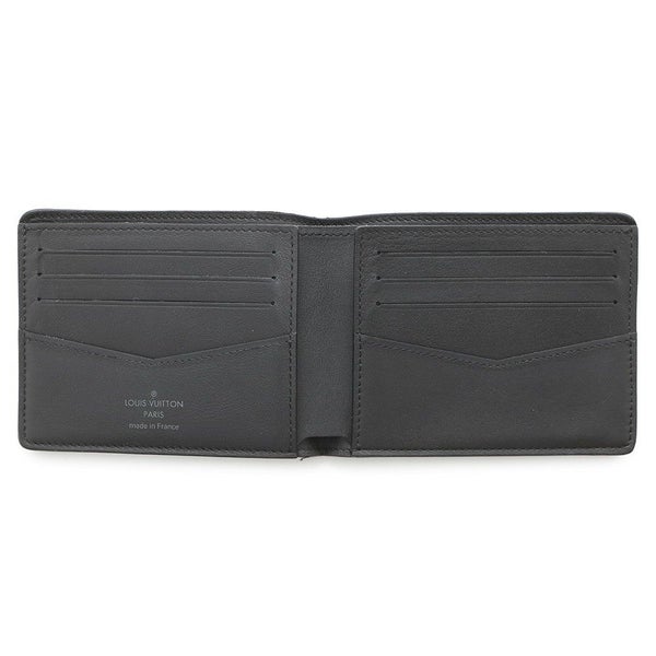 ルイヴィトン 二つ折り財布 モノグラム ポルトフォイユ・スレンダー M81774 LOUIS VUITTON ブラック 黒