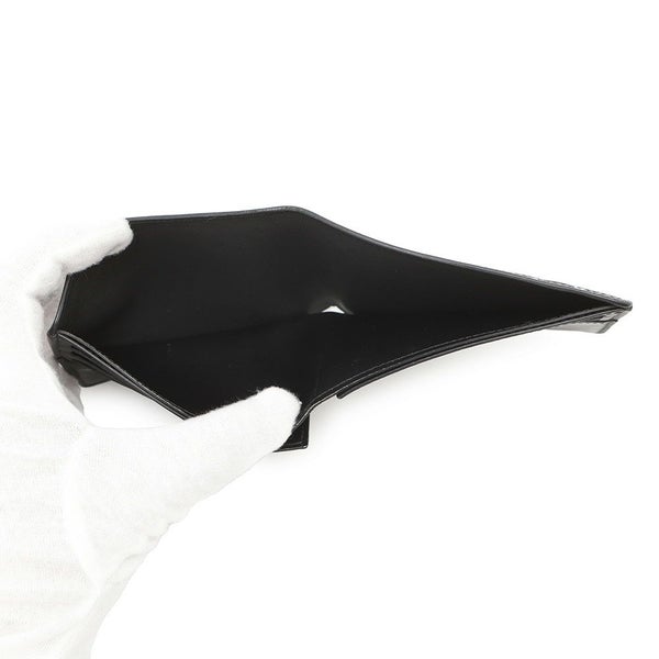 ルイヴィトン 二つ折り財布 モノグラム ポルトフォイユ・スレンダー M81774 LOUIS VUITTON ブラック 黒