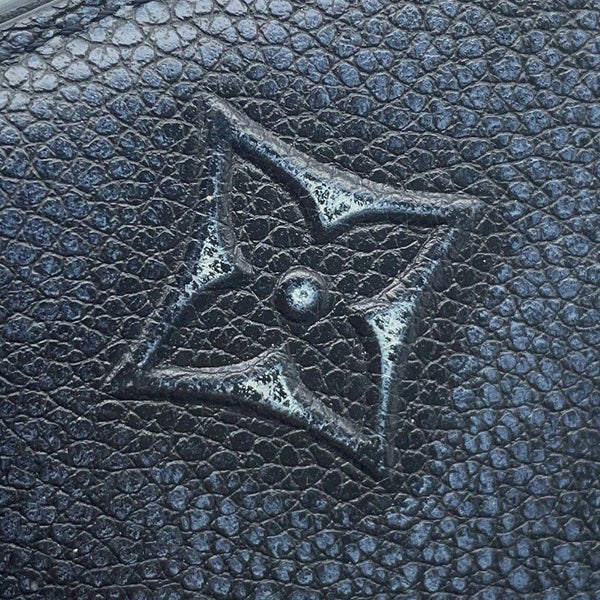 ルイヴィトン 二つ折り財布 モノグラム ポルトフォイユ・スレンダー M81774 LOUIS VUITTON ブラック 黒