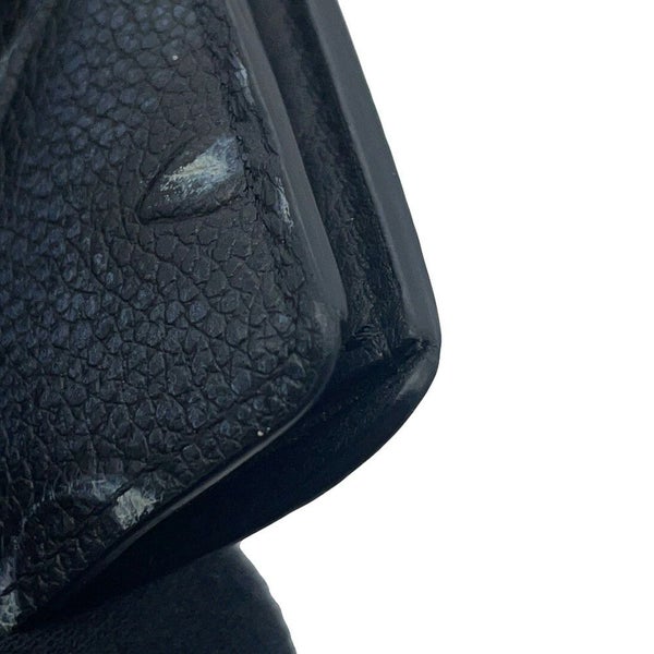 ルイヴィトン 二つ折り財布 モノグラム ポルトフォイユ・スレンダー M81774 LOUIS VUITTON ブラック 黒