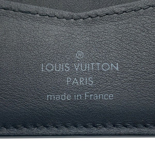 ルイヴィトン 二つ折り財布 モノグラム ポルトフォイユ・スレンダー M81774 LOUIS VUITTON ブラック 黒