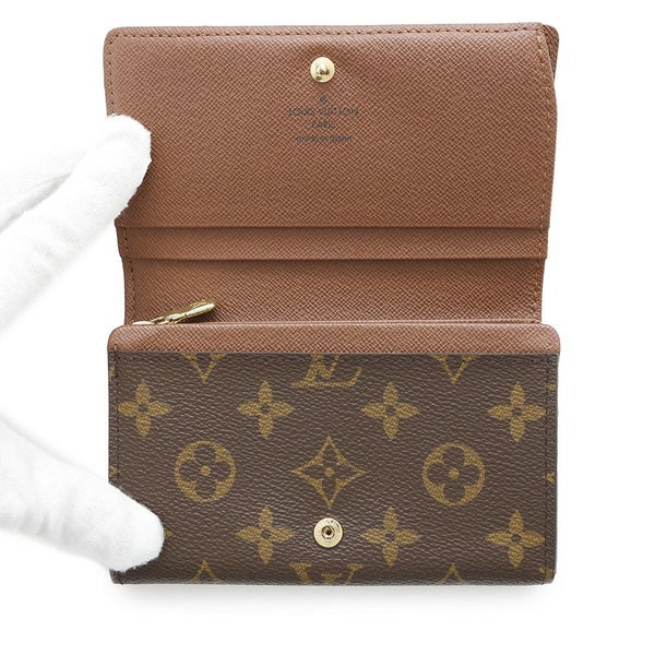 ルイヴィトン 二つ折り財布 モノグラム ポルトモネ・ビエ・トレゾール M61730 LOUIS VUITTON ヴィトン