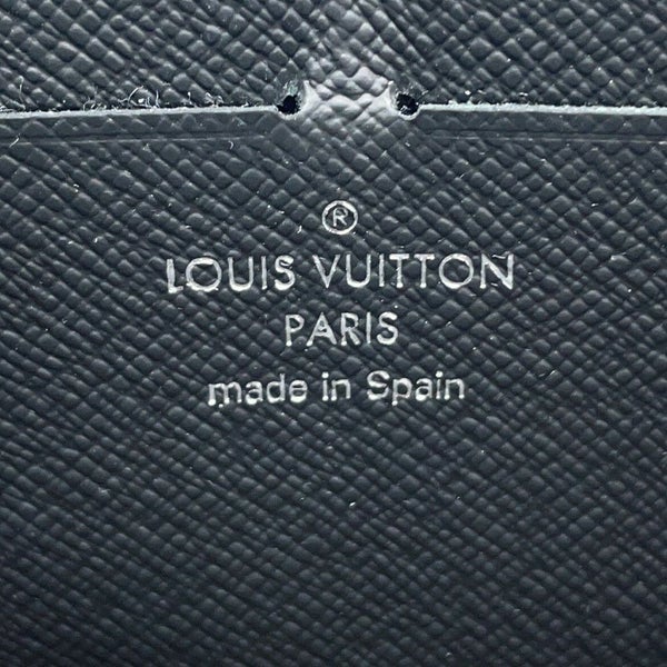 ルイヴィトン 長財布 モノグラム・マカサー ジッピー・ドラゴンヌ M69407 メンズ 黒 ブラック