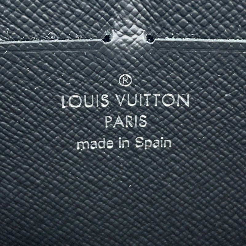 ルイヴィトン 長財布 モノグラム・マカサー ジッピー・ドラゴンヌ M69407 メンズ 黒 ブラック