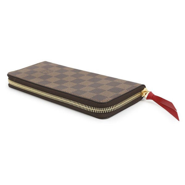 ルイヴィトン 長財布 ダミエ・エベヌ ポルトフォイユ・クレマンス N60534 LOUIS VUITTON スリーズ