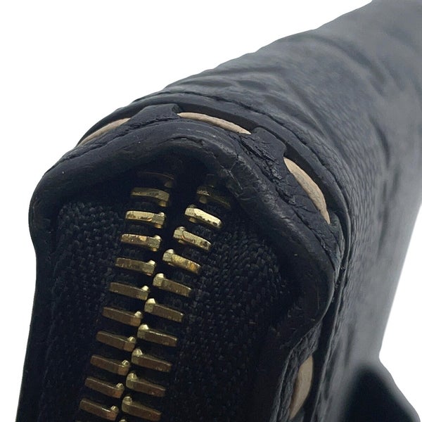 ルイヴィトン 長財布 モノグラム アンプラント ジッピー・ウォレット M64805 LOUIS VUITTON ヴィトン ブラック 黒