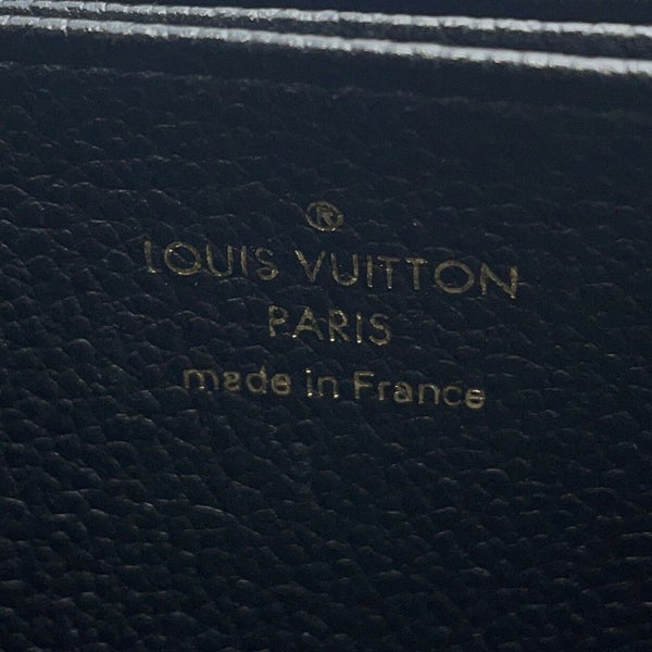 ルイヴィトン 長財布 モノグラム アンプラント ジッピー・ウォレット M64805 LOUIS VUITTON ヴィトン ブラック 黒