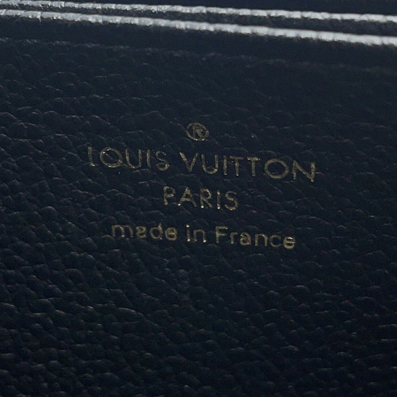 ルイヴィトン 長財布 モノグラム アンプラント ジッピー・ウォレット M64805 LOUIS VUITTON ヴィトン ブラック 黒