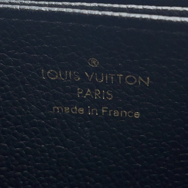 ルイヴィトン 長財布 モノグラム アンプラント ジッピー・ウォレット M64805 LOUIS VUITTON ヴィトン ブラック 黒