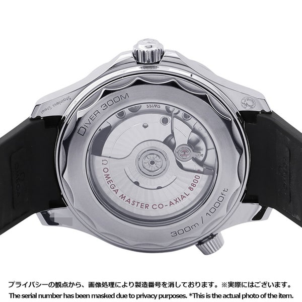 オメガ シーマスター ダイバー 300M コーアクシャル 210.30.42.20.01.001 OMEGA 黒文字盤