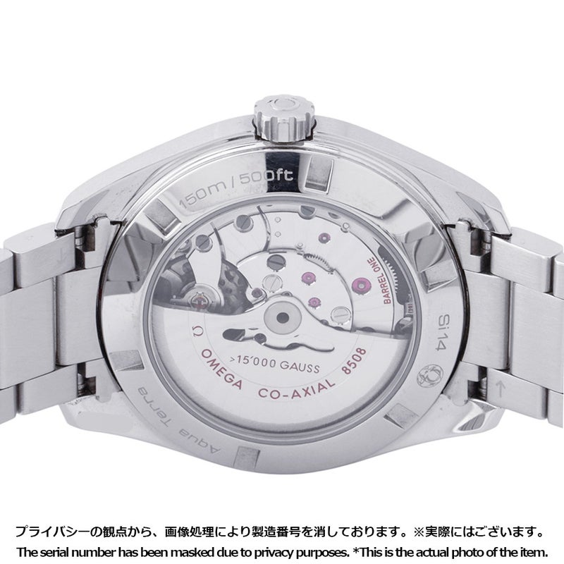 オメガ シーマスター アクアテラ 15,000ガウス 231.10.42.21.01.002 OMEGA 腕時計 黒文字盤