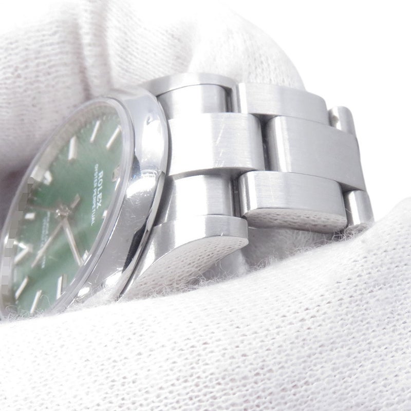 ロレックス オイスターパーペチュアル31 ランダムシリアル ルーレット 277200 ROLEX 腕時計 レディース グリーン文字盤