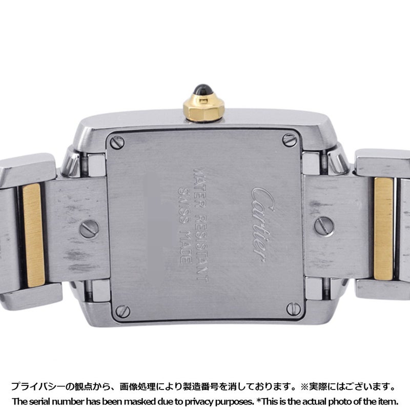 カルティエ タンク フランセーズ SM W51007Q4 Cartier 腕時計 白文字盤 クォーツ