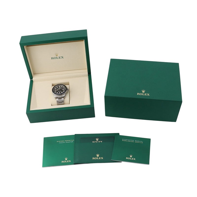 ロレックス ヨットマスター42 ランダムシリアル 226627 ROLEX 腕時計 黒文字盤
